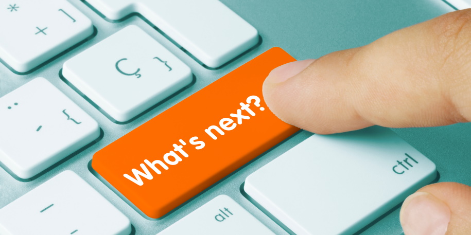 whats next button
